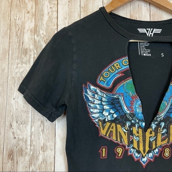 Van Halen 1984 Concert Short Sleeve Top Size Small - Picture 4 of 7